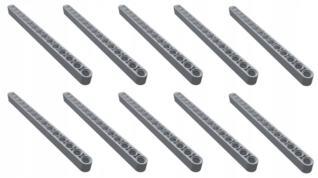 

Lego Technic 32278 liftarm 4211770 1x15 szary