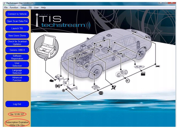 Interfejs VXDIAG VCX NANO OBD2 TechStream TOYOTA LEXUS TIS WiFi — zdjęcie 2