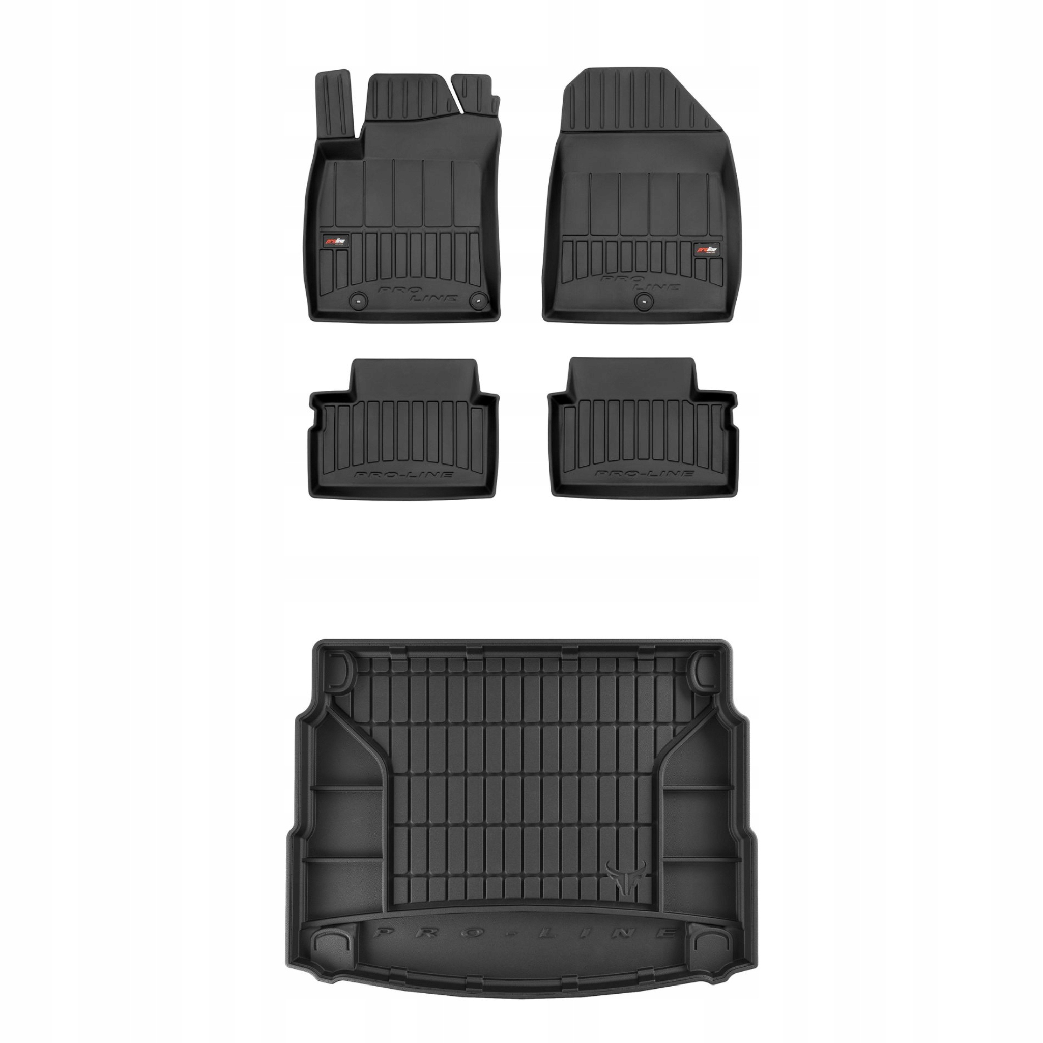 Sada gumových kobercov a rohoží pre Hyundai i30 III od roku 2017