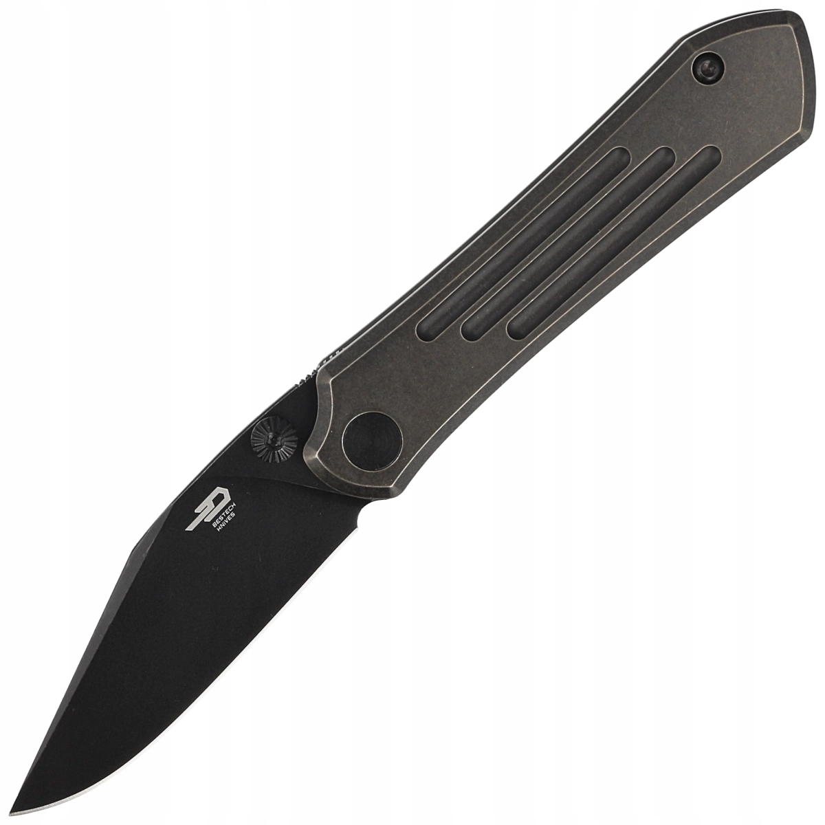 Nůž Bestech Icarus Stonewash Titanium (BT2302B)