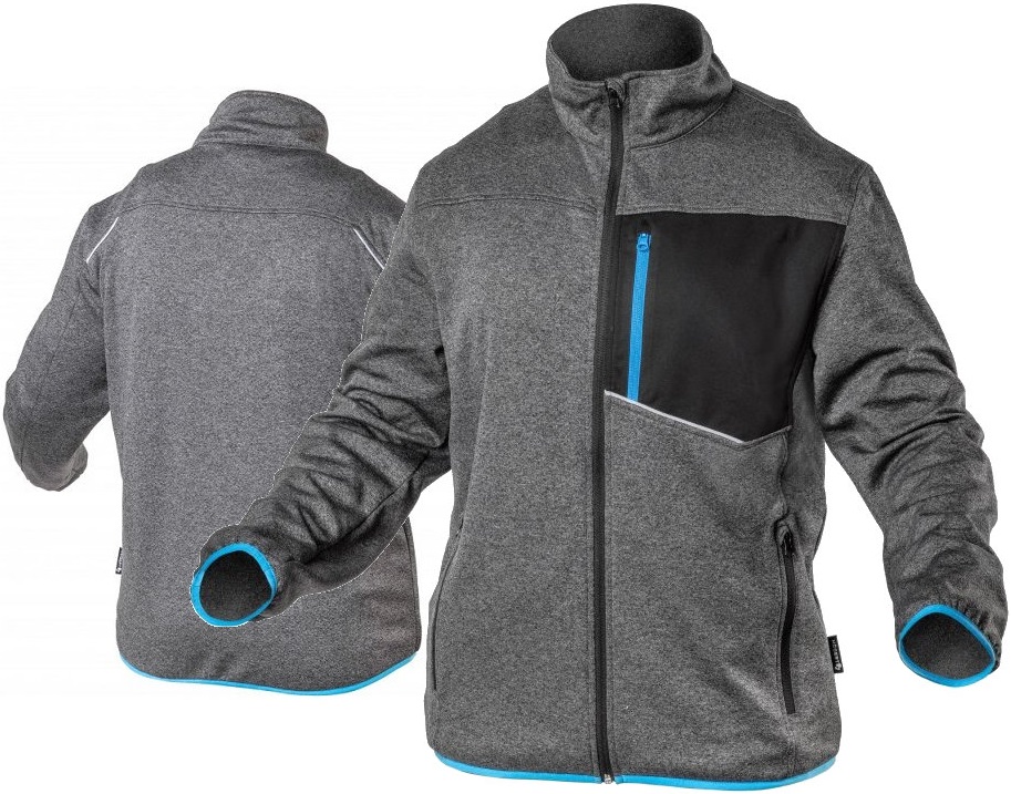 Oddychająca bluza robocza męska Hoegert Elastyczna