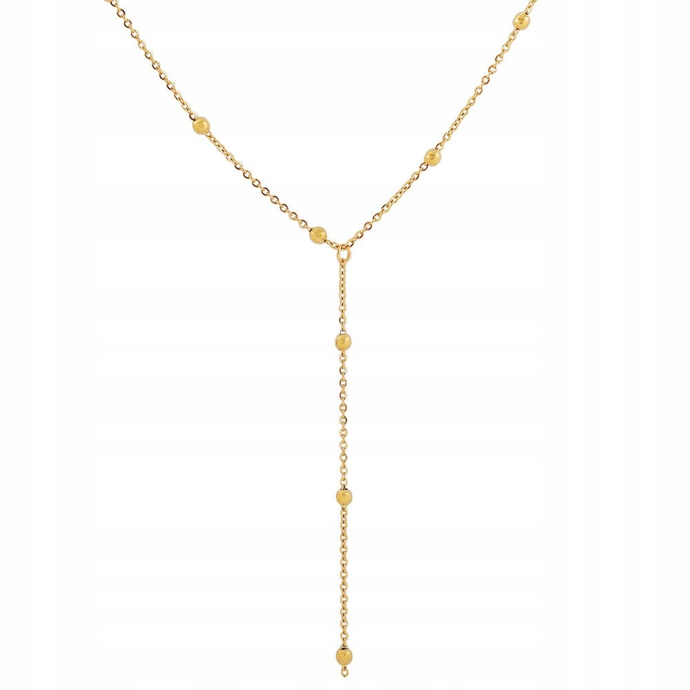 

Naszyjnik Krawatka gold Stal Szlachetna Pozłacana