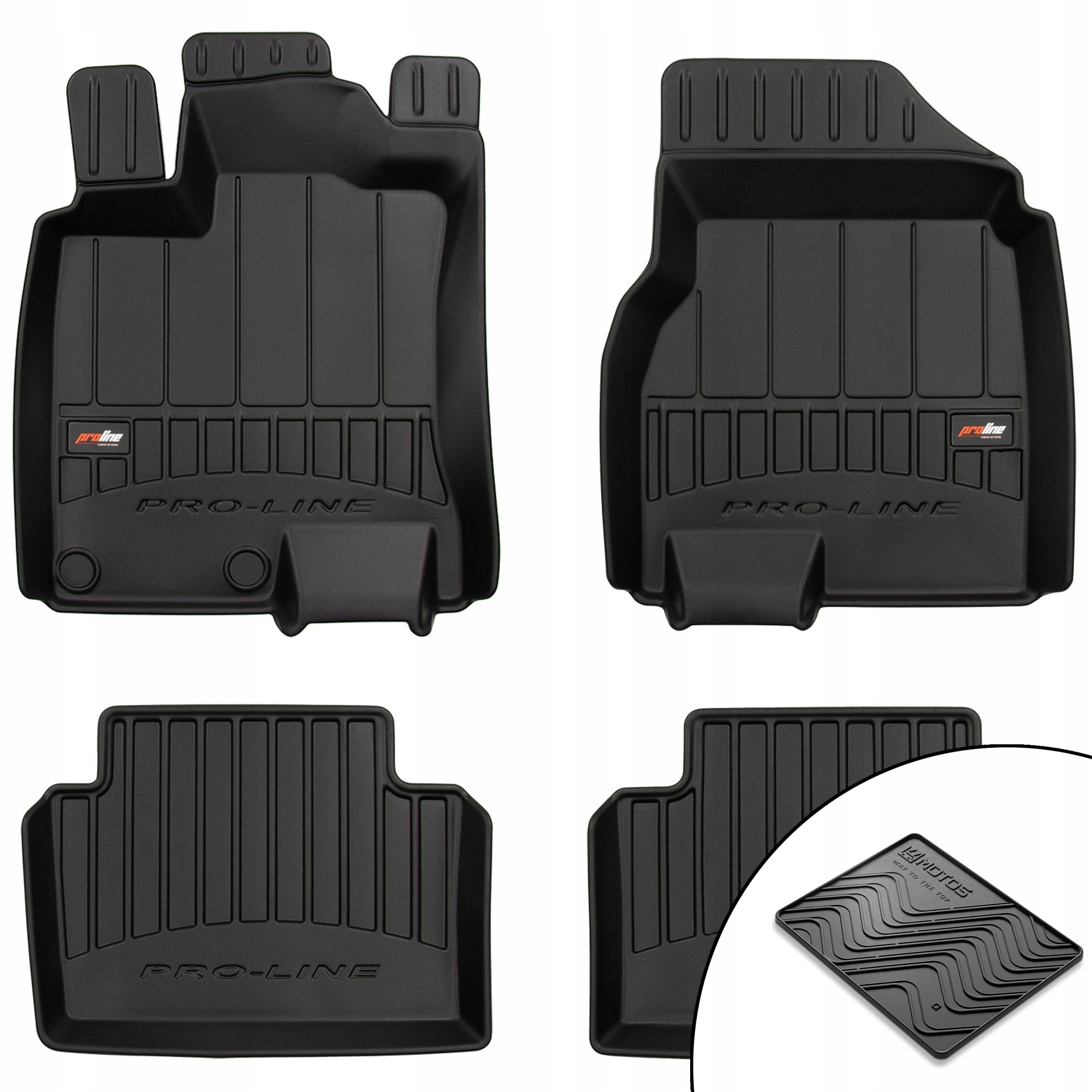 3D gumové rohože Nissan Qashqai I 2006-2013 rohož zdarma