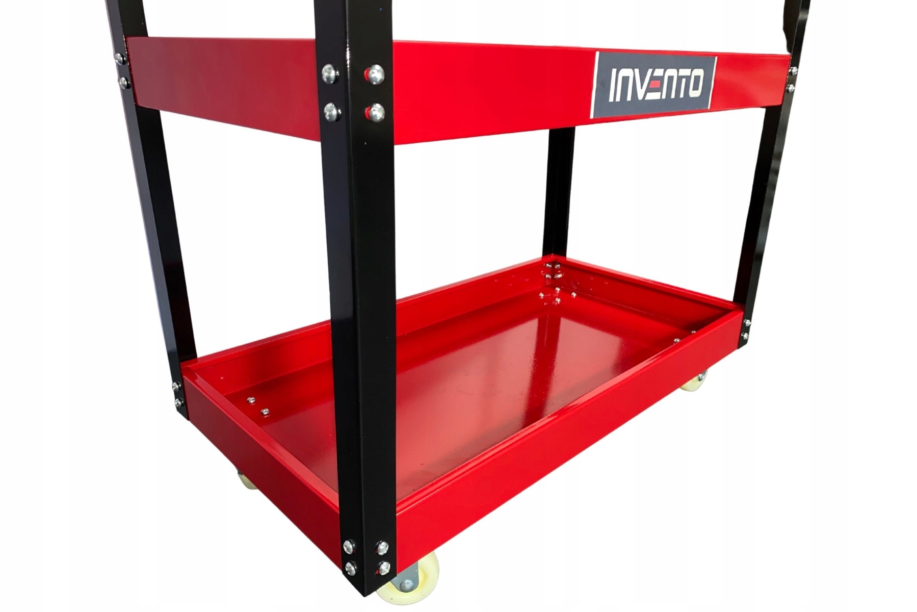 WÓZEK WARSZTATOWY NARZĘDZIOWY SZAFKA 3 PÓŁKI KOŁA Marka Invento