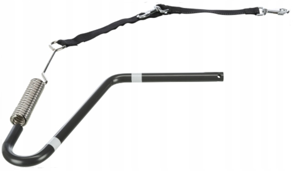 Vodítko na kolo Trixie pro velké a střední psy s tlumičem nárazů