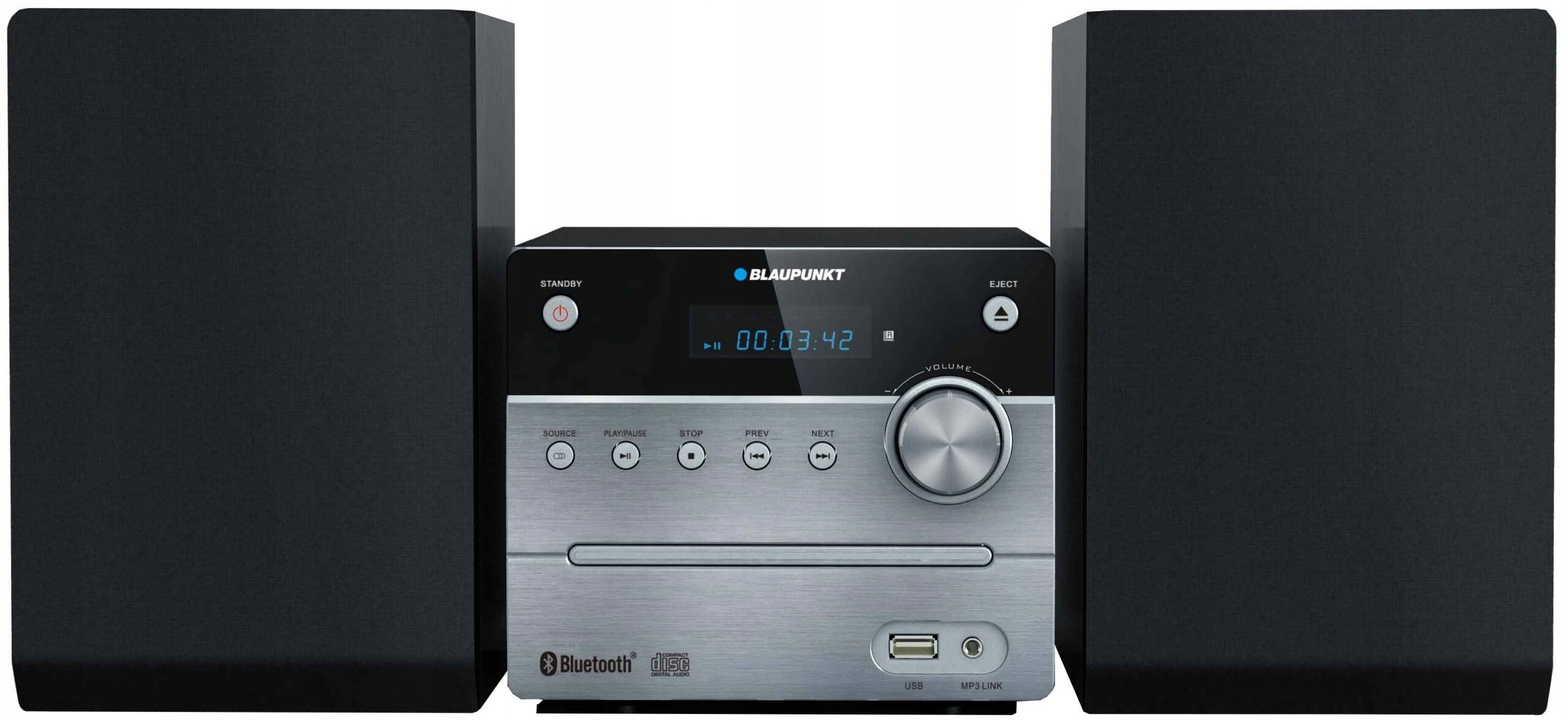 Mikrosystém Bluetooth CD/MP3/ Usb/ Aux