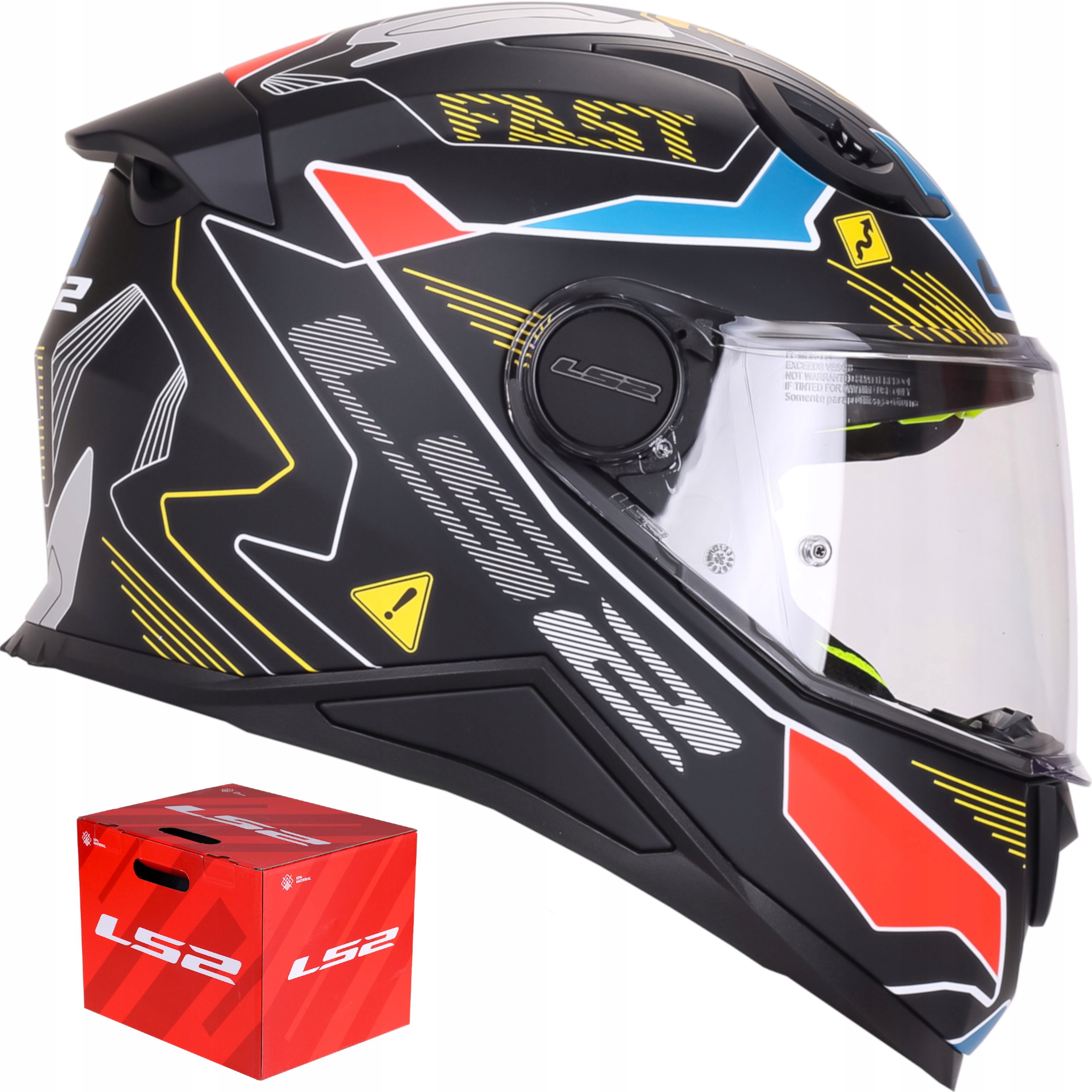 Dziecięcy Kask Motocyklowy LS2 FF812 Kid Zero Ece 22.06 M