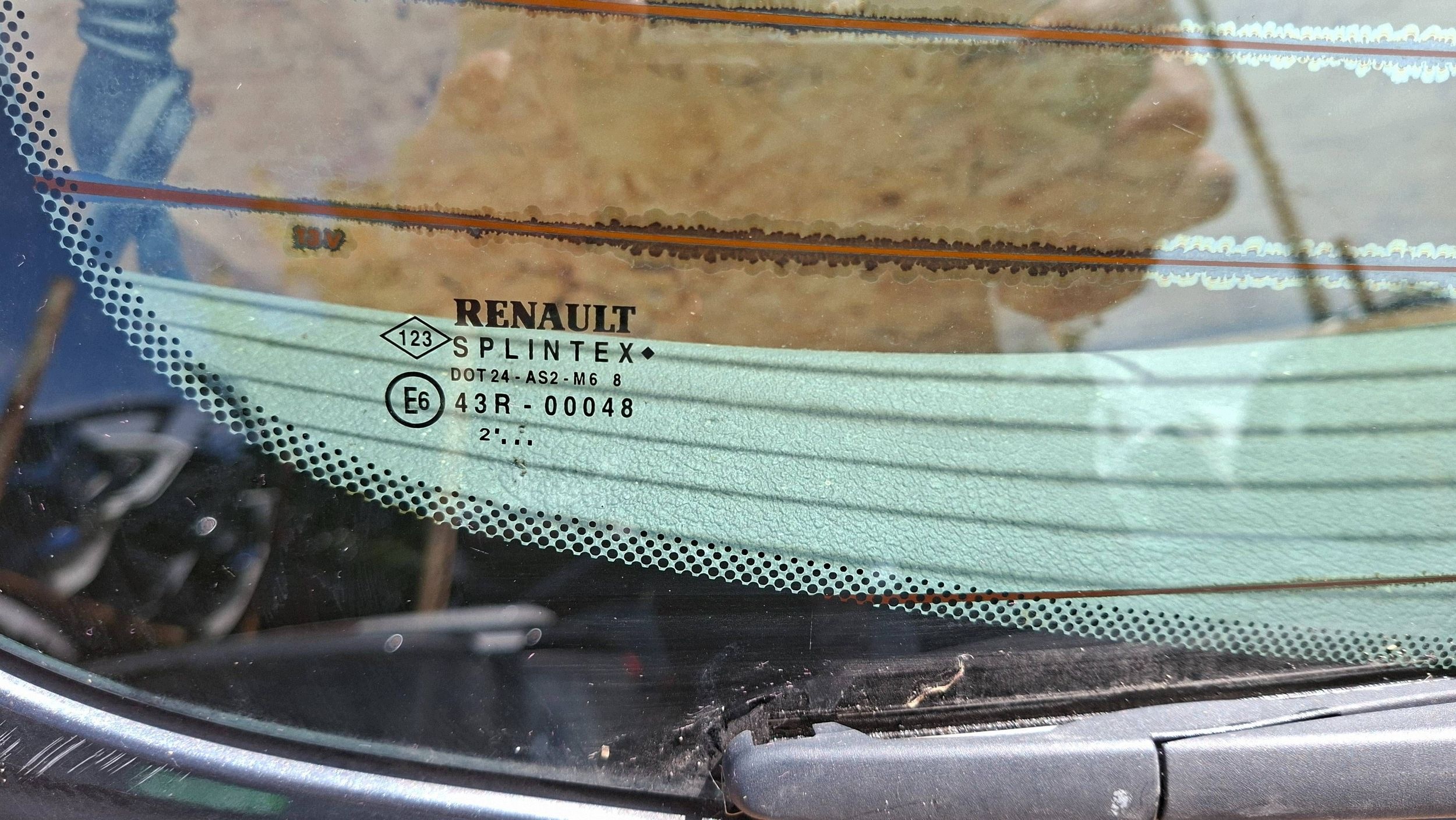 trunk door boot RENAULT LAGUNA II KOMBI 2001
