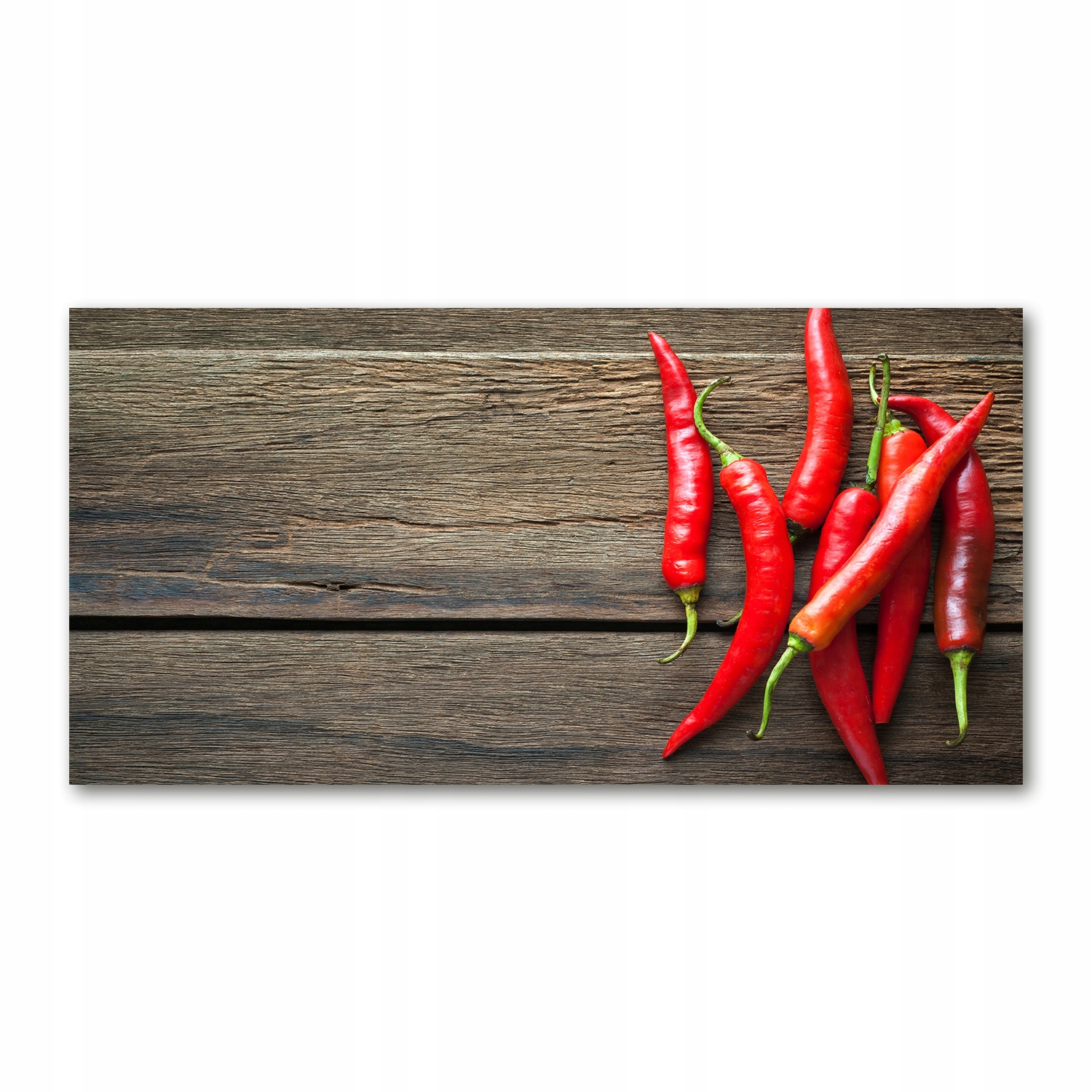 

Foto obraz szkło akryl Papryczki chilli 120X60 cm