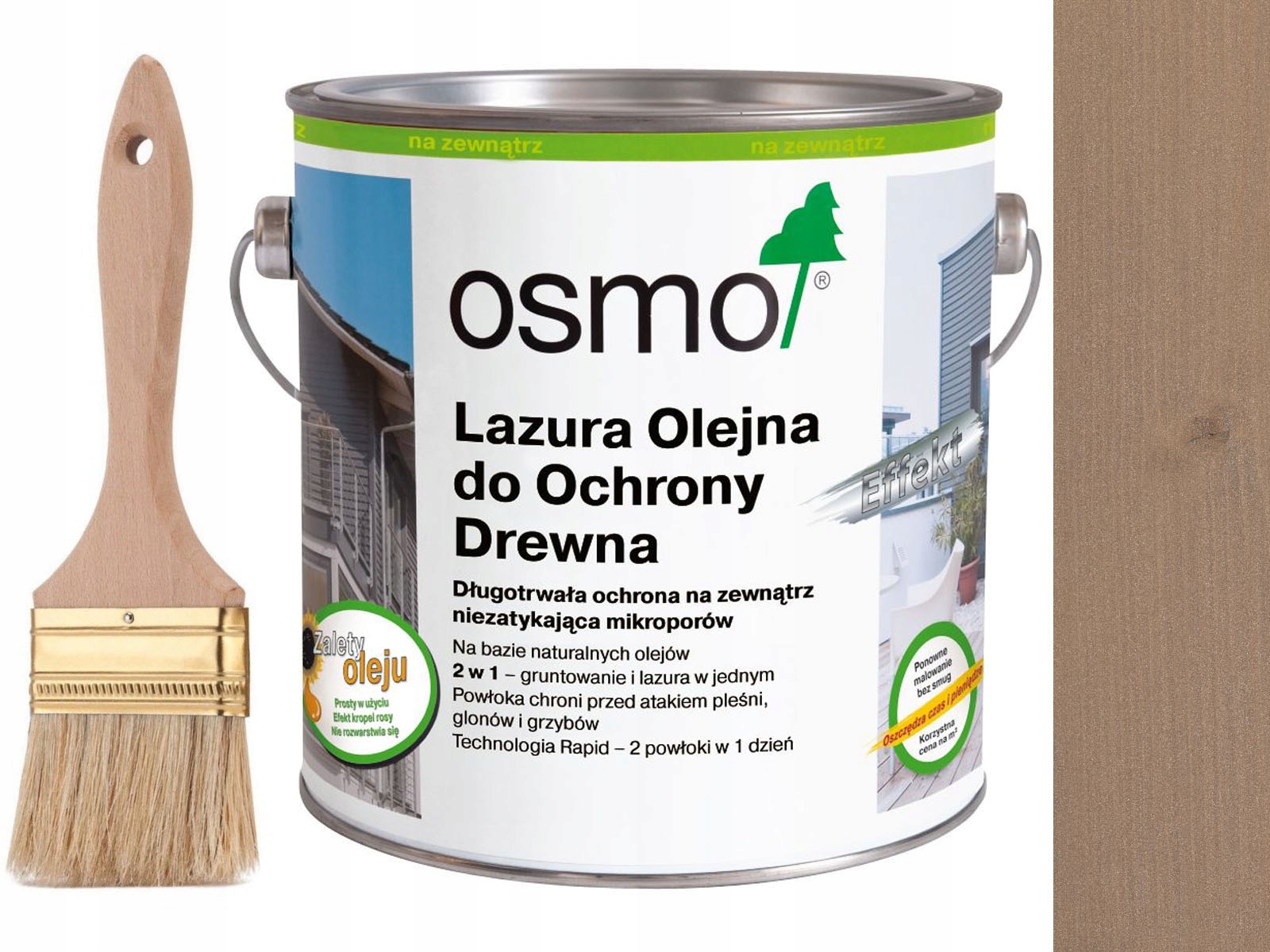 Osmo 1140 Olejová lazura Stříbrný Achát 0,75L