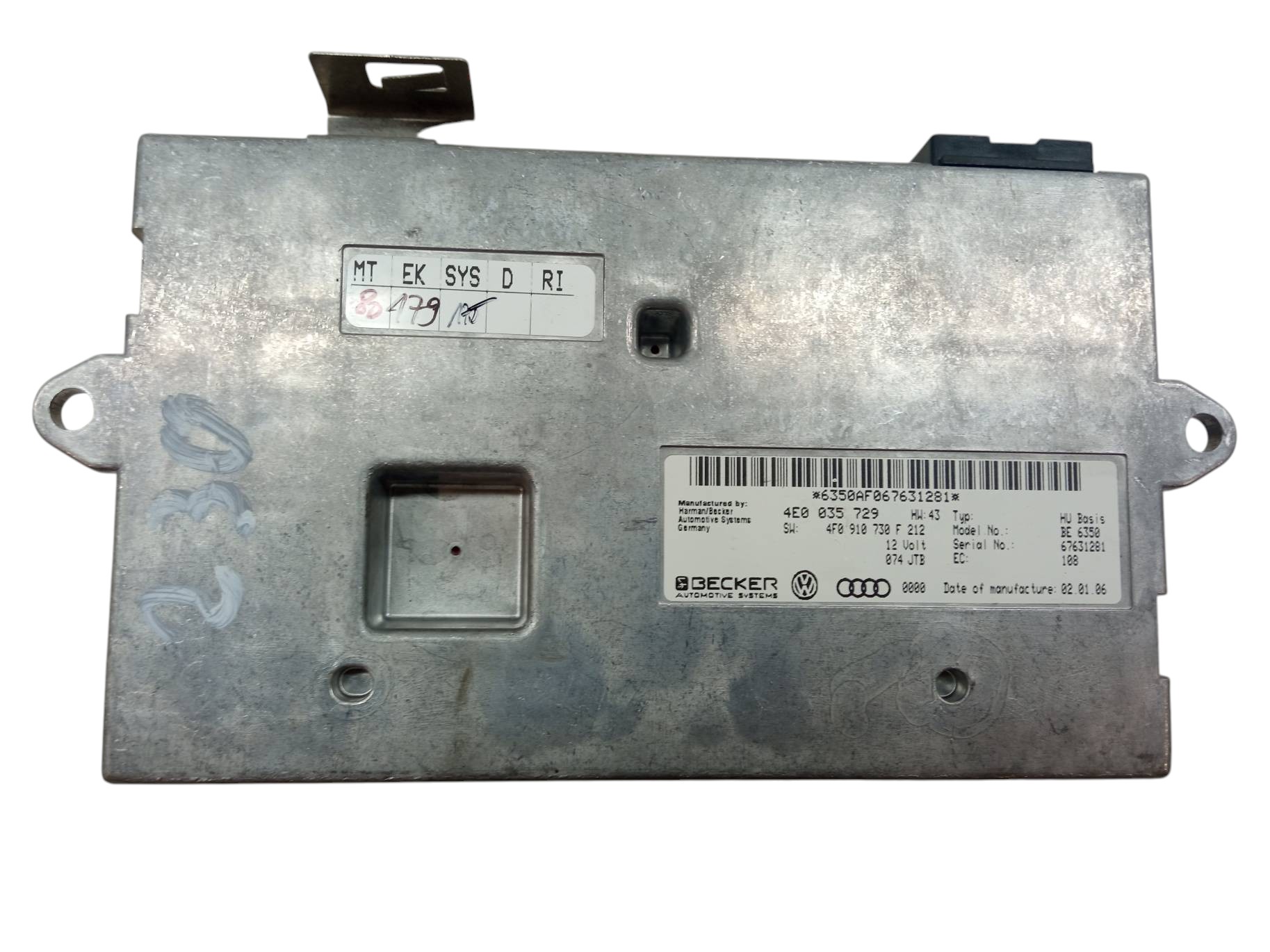 modulo MMI 4E0035729 Audi A6 III (2004-2011) C6