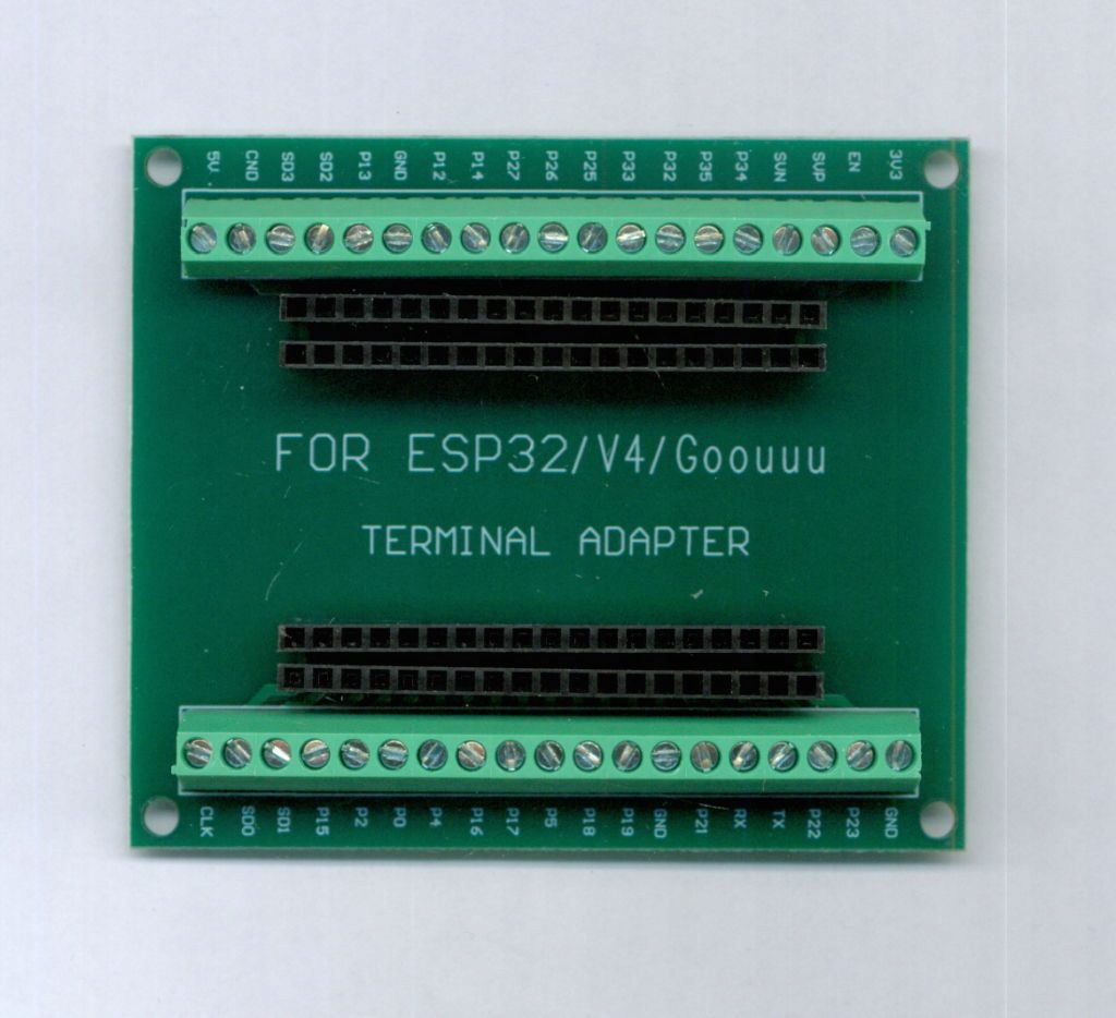 Terminal adapter do modułów ESP32 38-PIN wersja 25,4mm