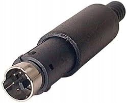 

wtyczka Wtyk mini Din PS/2 PS2 6pin na kabel(2667