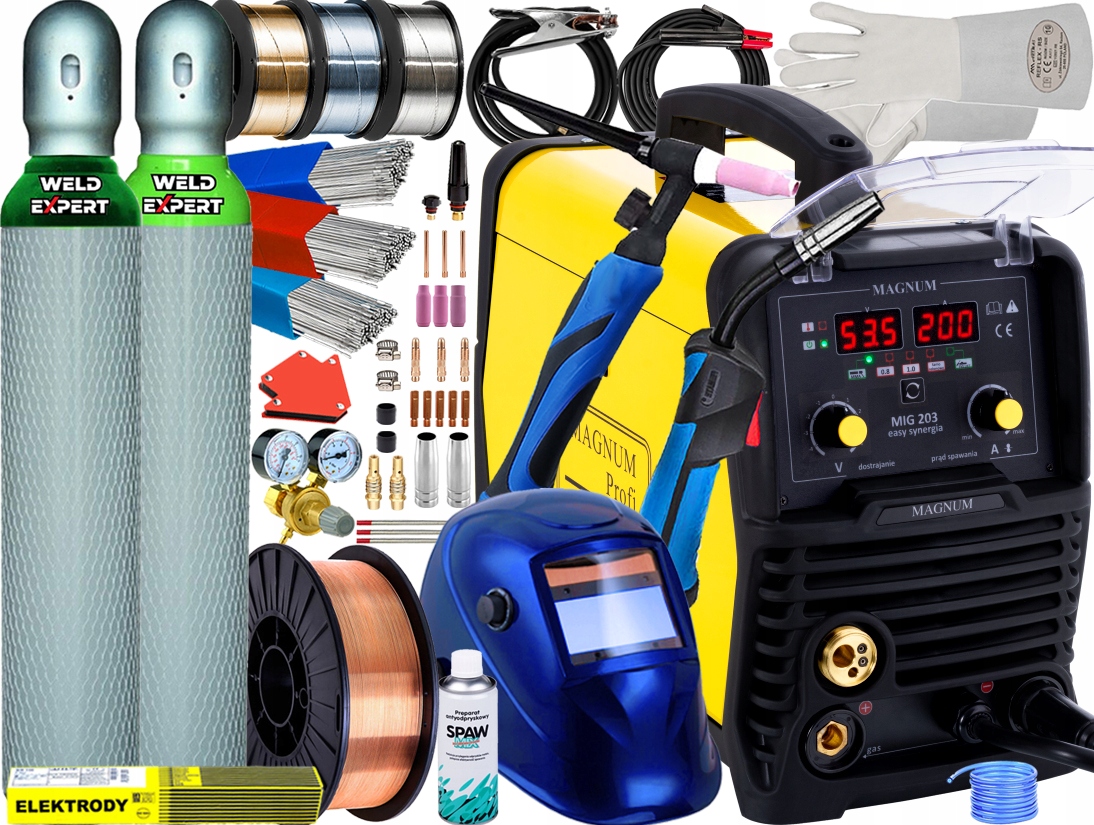 

Migomat Magnum 203 Synergia Euro Flux 230V Tig