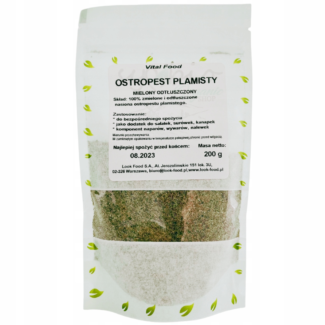 

Ostropest Plamisty Mielony 200g Superfood