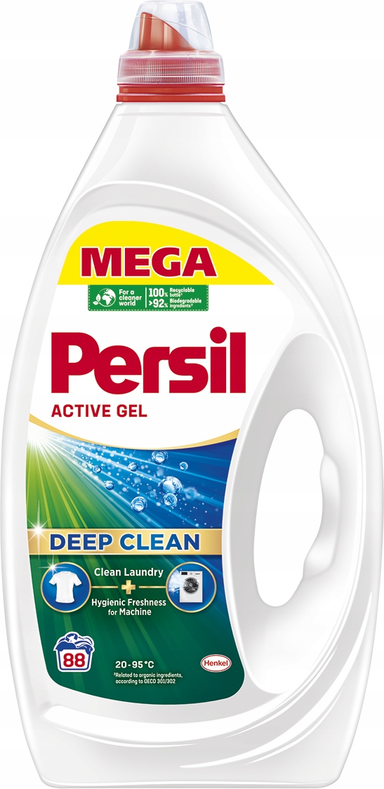 Levně Gel na bílé prádlo Persil Gel Regular 3,96l 88 praní