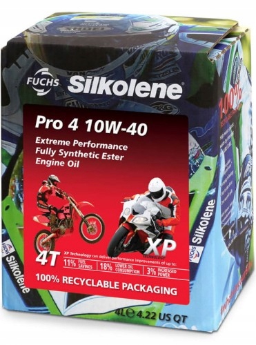 

Olej Fuchs Silkolene Pro 4 10W40 Xp 4T 4L