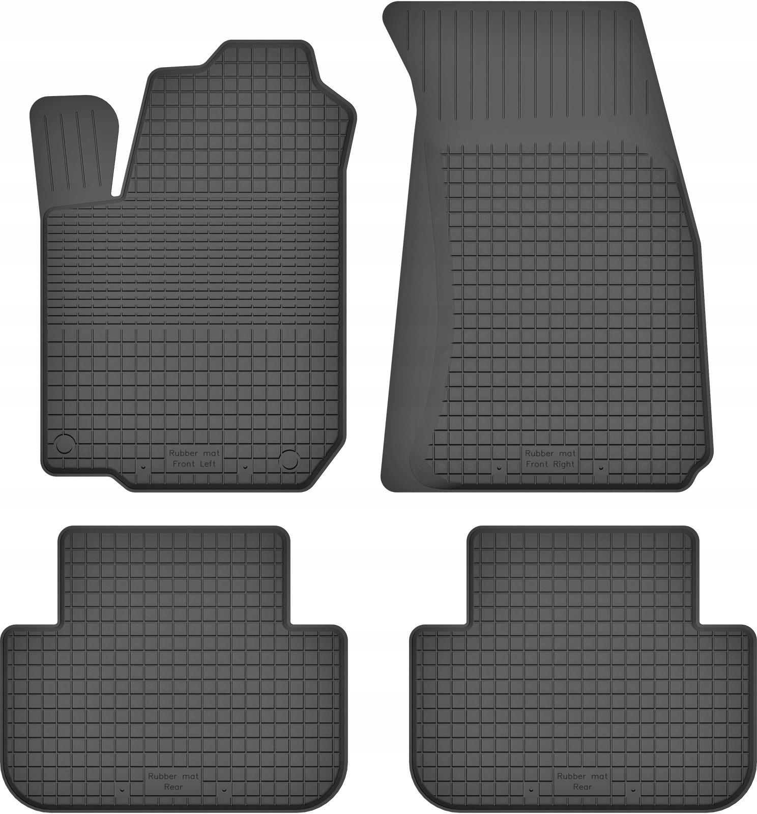 

Dywaniki gumowe korytkowe do Volvo S60 I (00-09)