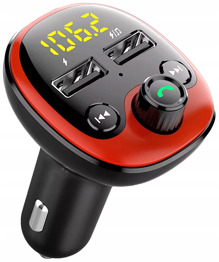 

Transmiter Fm Bluetooth Zestaw Głośnomówiący Usb