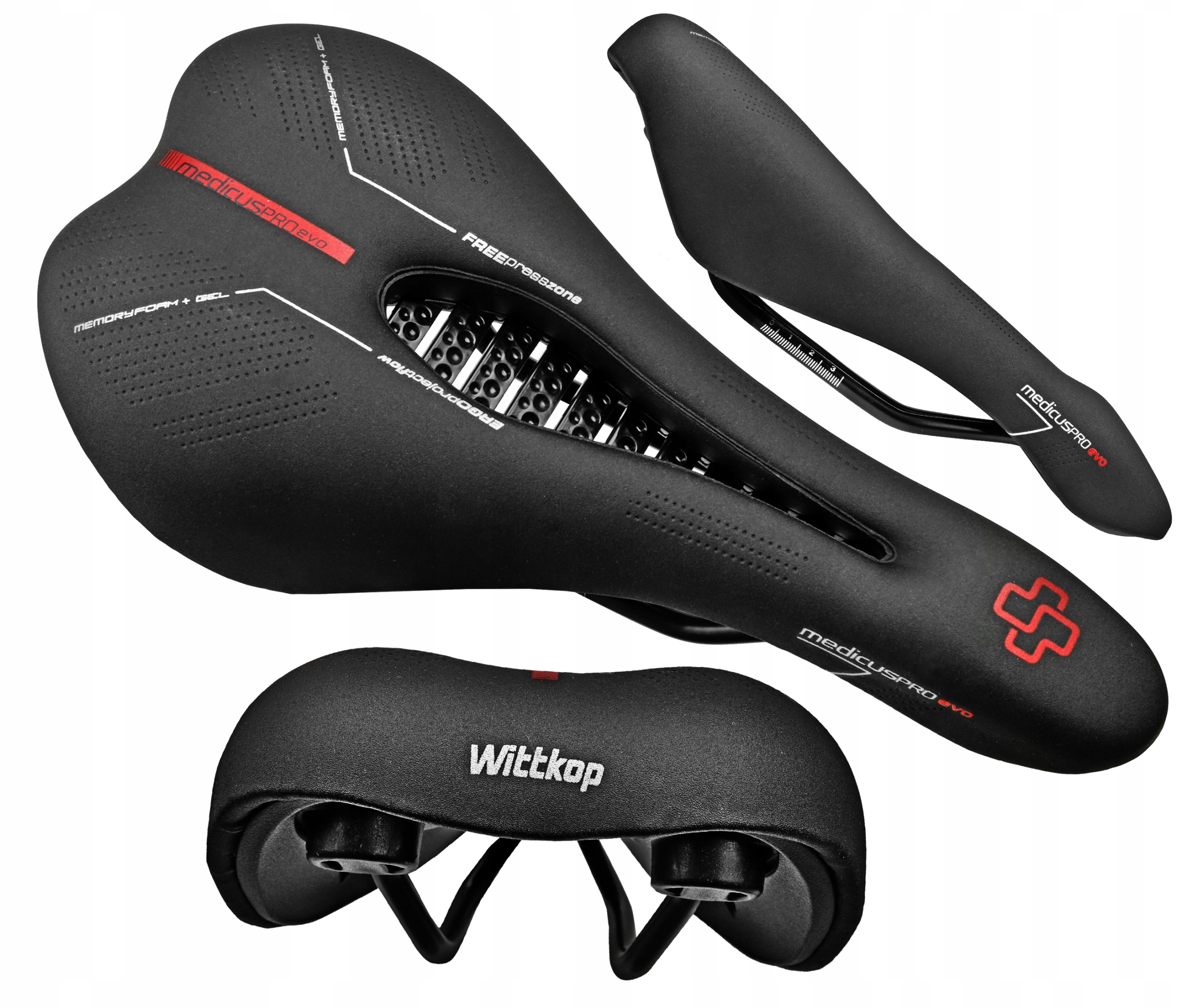 

Siodełko żelowe Mtb Wittkop Medicus Evo 7.0