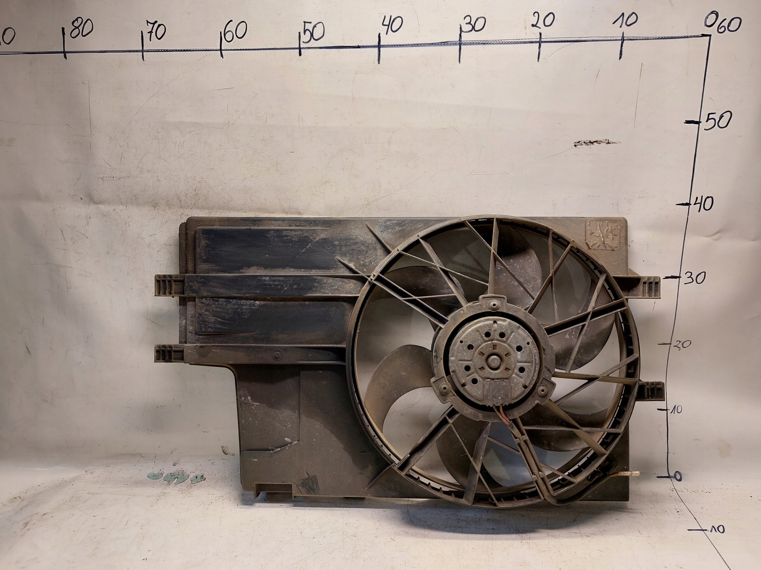 ventilátor chladiče MERCEDES W168