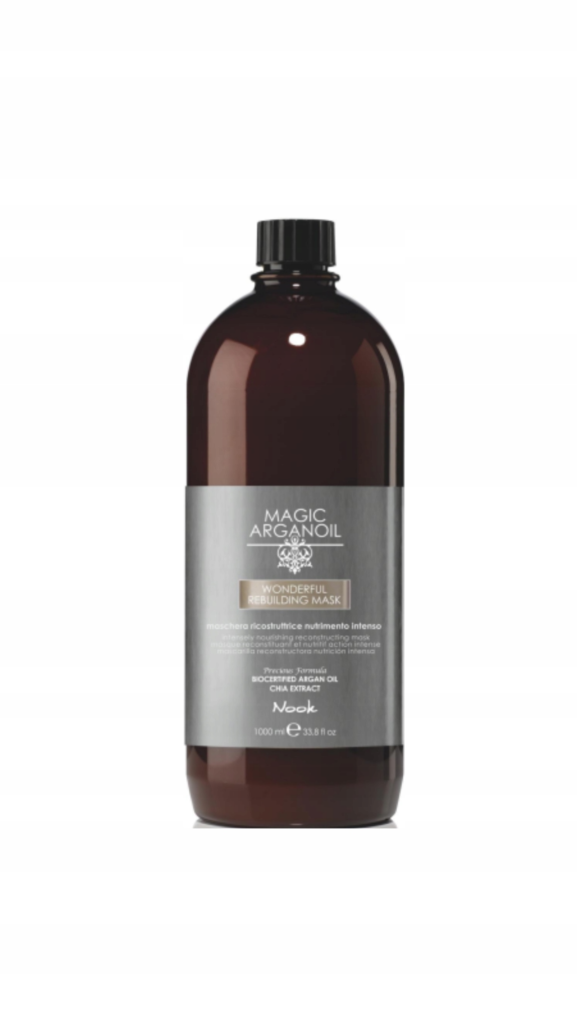 Nook Magic Arganoil Wonderful Szampon Włosy Uszkodzone Po Zabiegach 1000ML