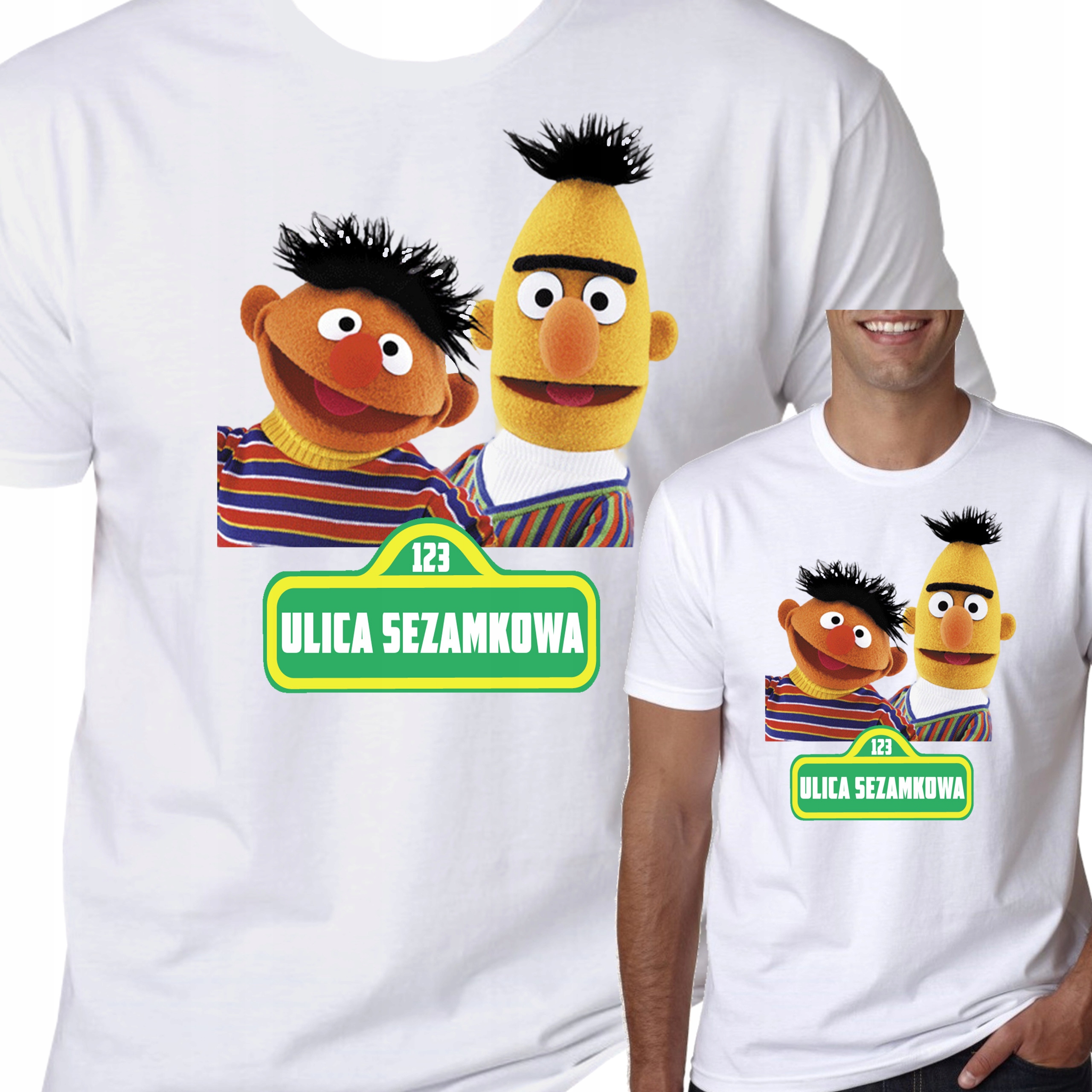 

T-Shirt Koszulka Ulica Sezamkowa Prezent S 0709
