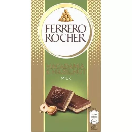 Levně Ferrero Rocher Macadamia & Hazelnut Milk 8 x 90 g