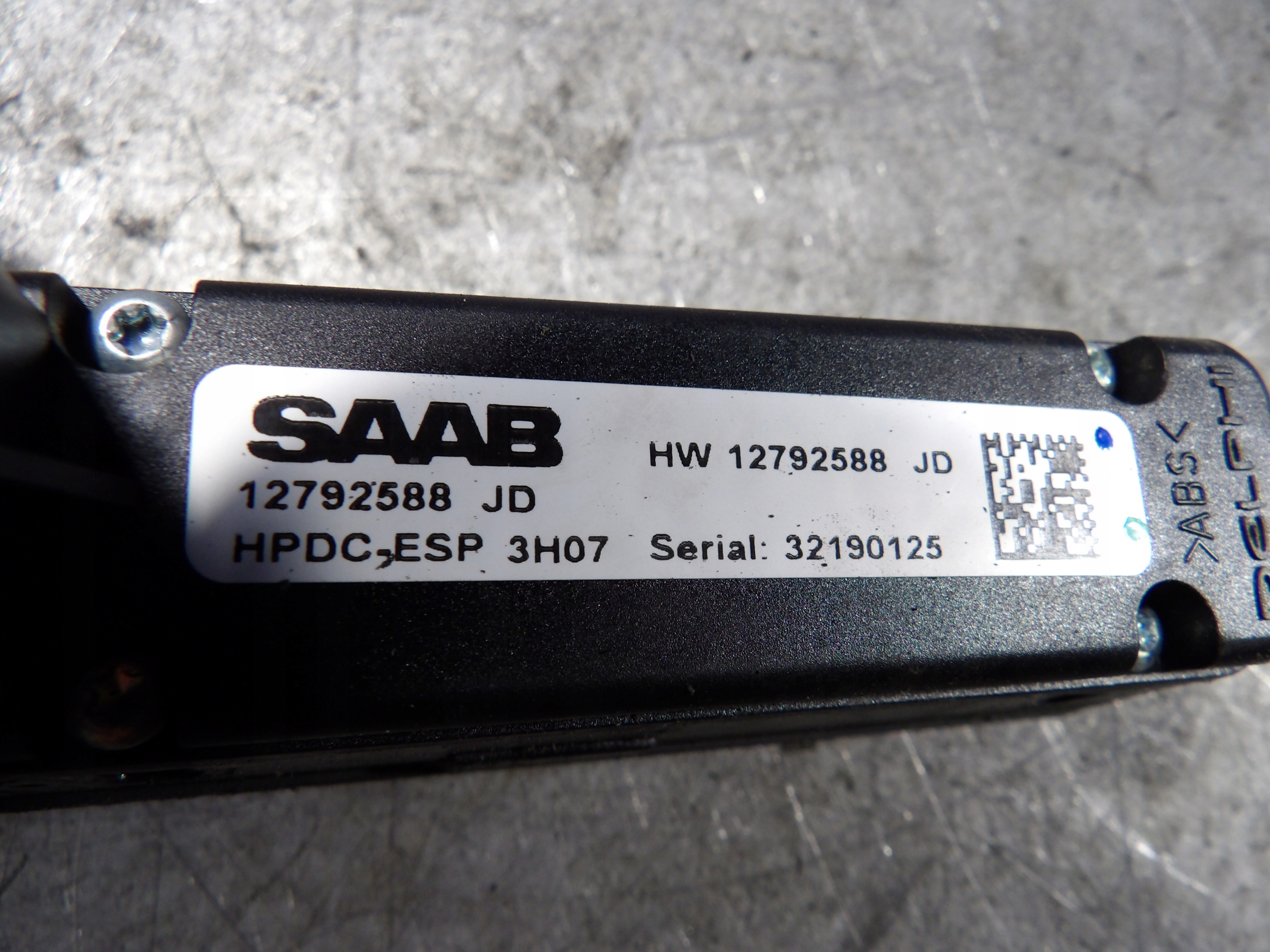 Saab 9-3 II panel, tempomat ESP 2,0TB 12792588