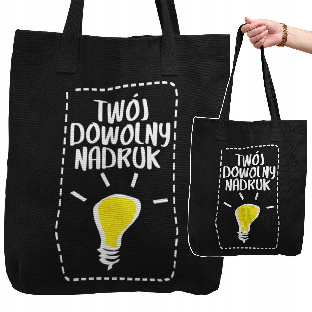 

Torba Z Długim Uchem Na Zakupy Z Twoim Nadrukiem