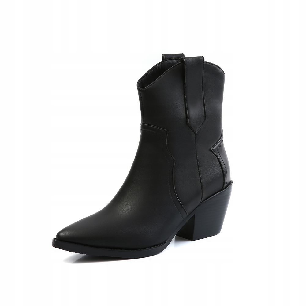 

Botki Na Obcasie Kowbojki Alladies AS2169