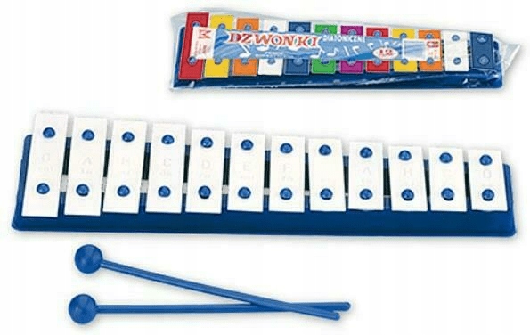 

Cymbałki dzwonki 12-tonowe Kod M04