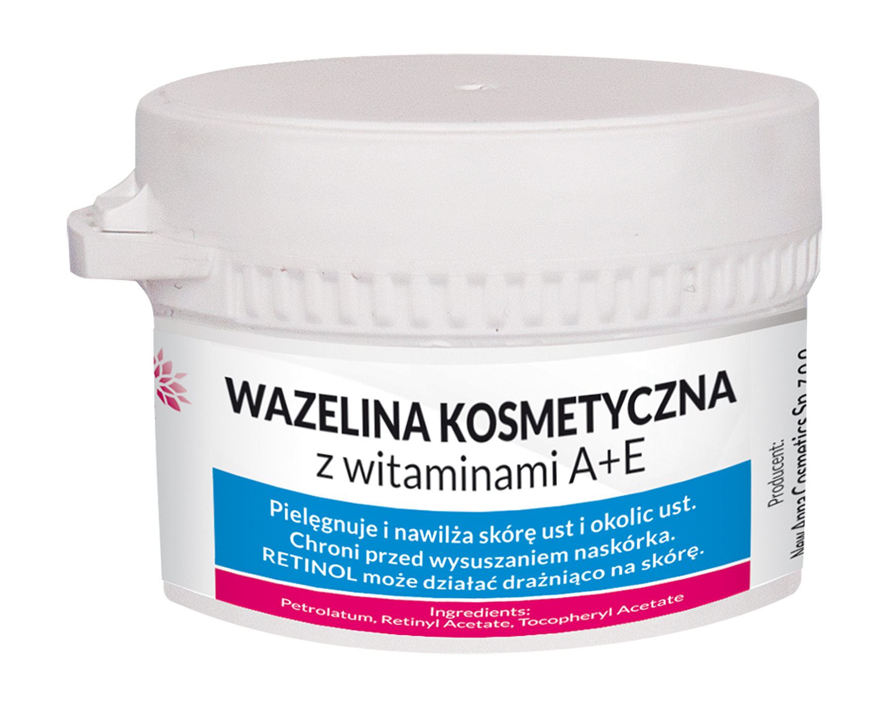 

Wazelina kosmetyczna z witaminami A+e 50g Anna