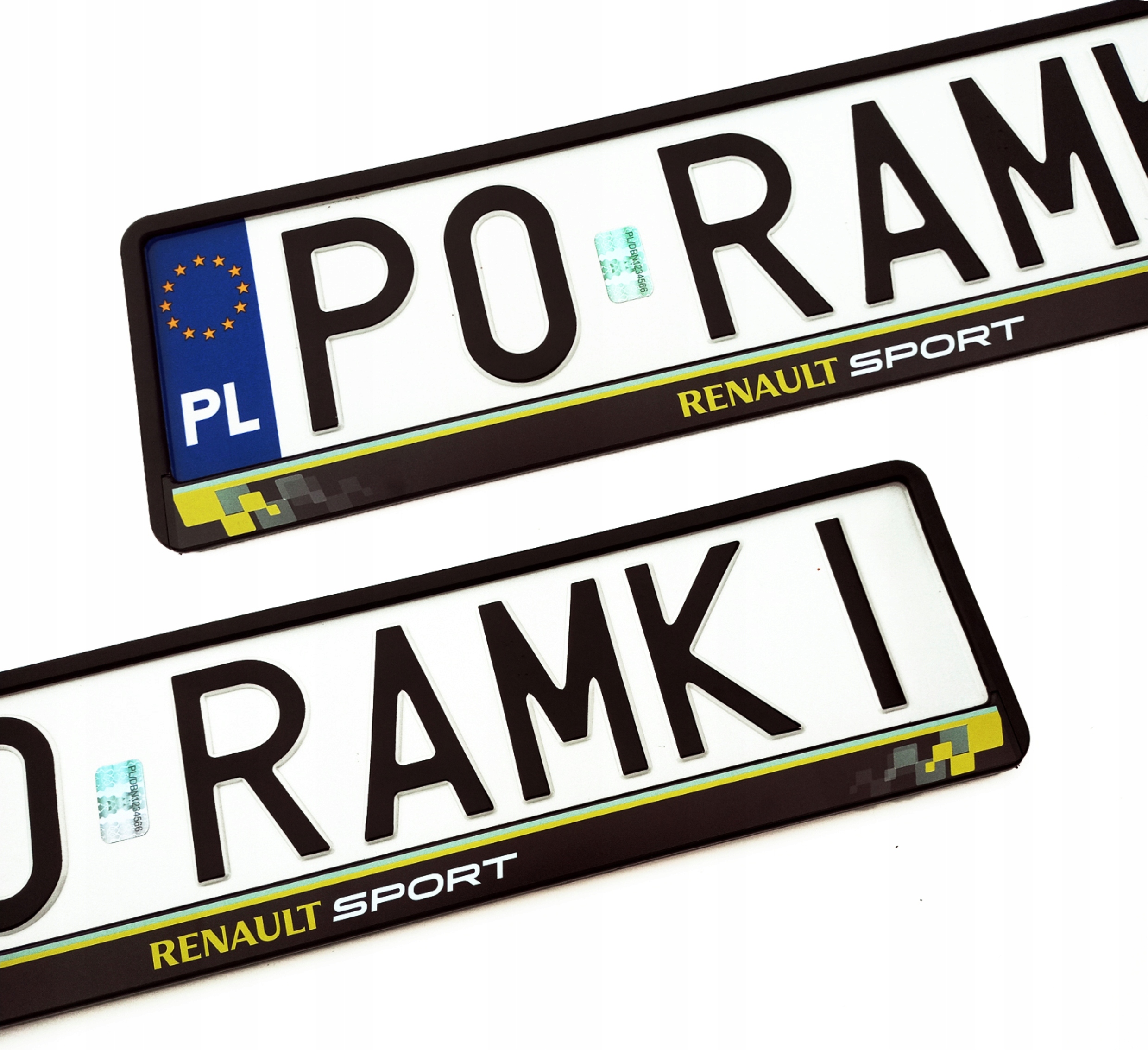 Rs Renault Sport Megane Laguna Vel Satis ramki do tablic rejestracyjnych
