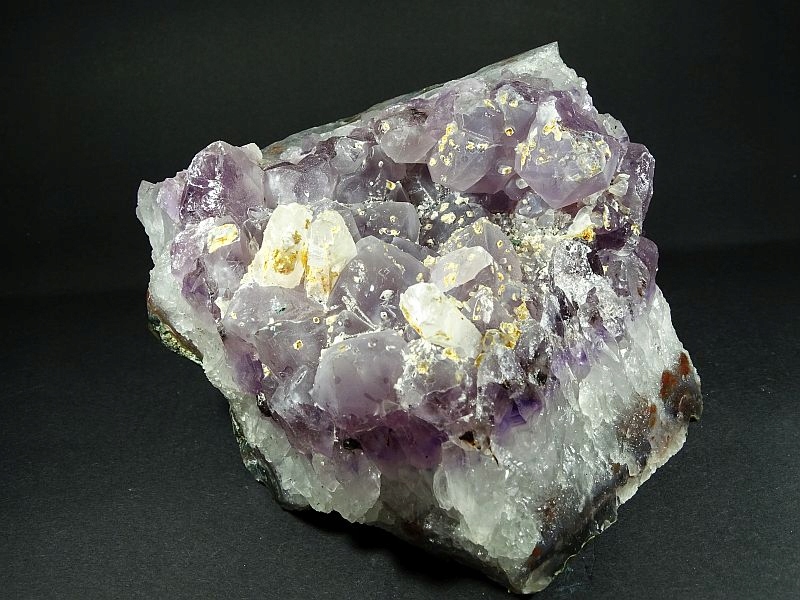 Ametyst Kalcit Kartáč Brazílie 908 g. 28