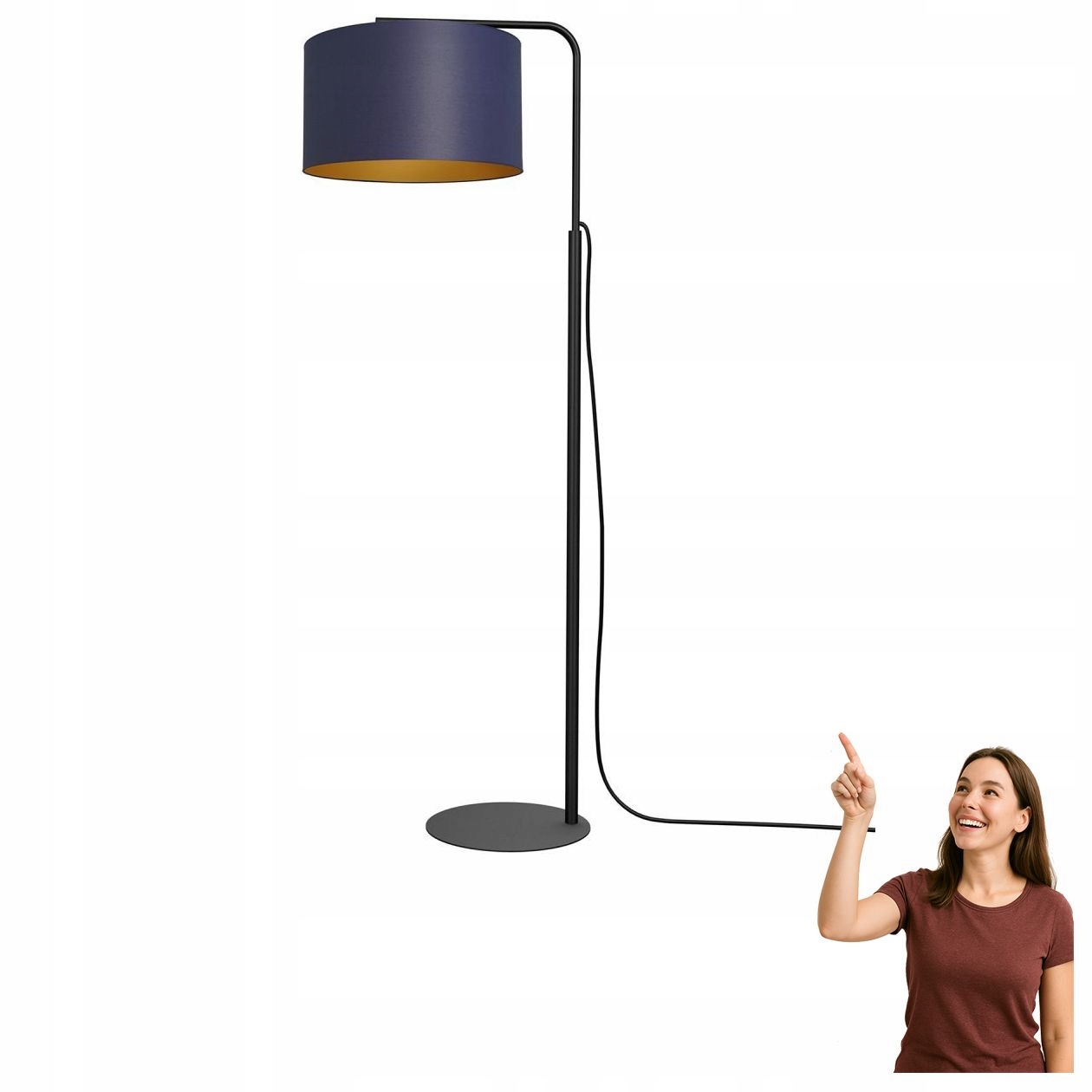 Podlahová lampa Arden 3575 Luminex