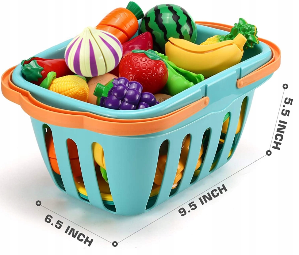OWOCE WARZYWA DO KROJENIA ZABAWKOWE JEDZENIE RZEP Producent bez marki