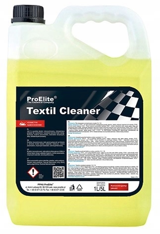 

Pranie Tapicerki Koncentrat Textil Cleaner 5L
