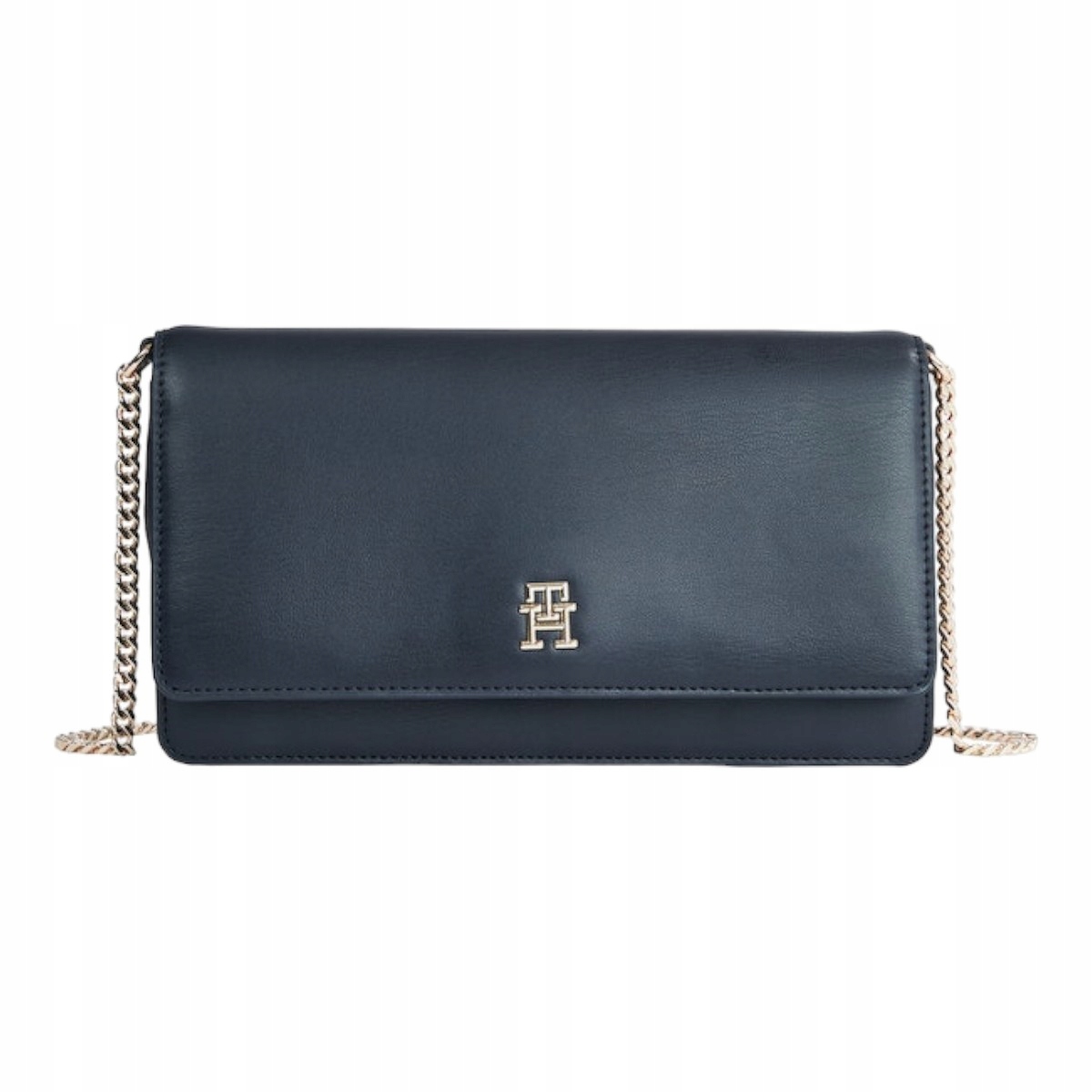 Tommy Hilfiger Dámská Kabelka Th Refined Chain Crossover Tmavě Modrá