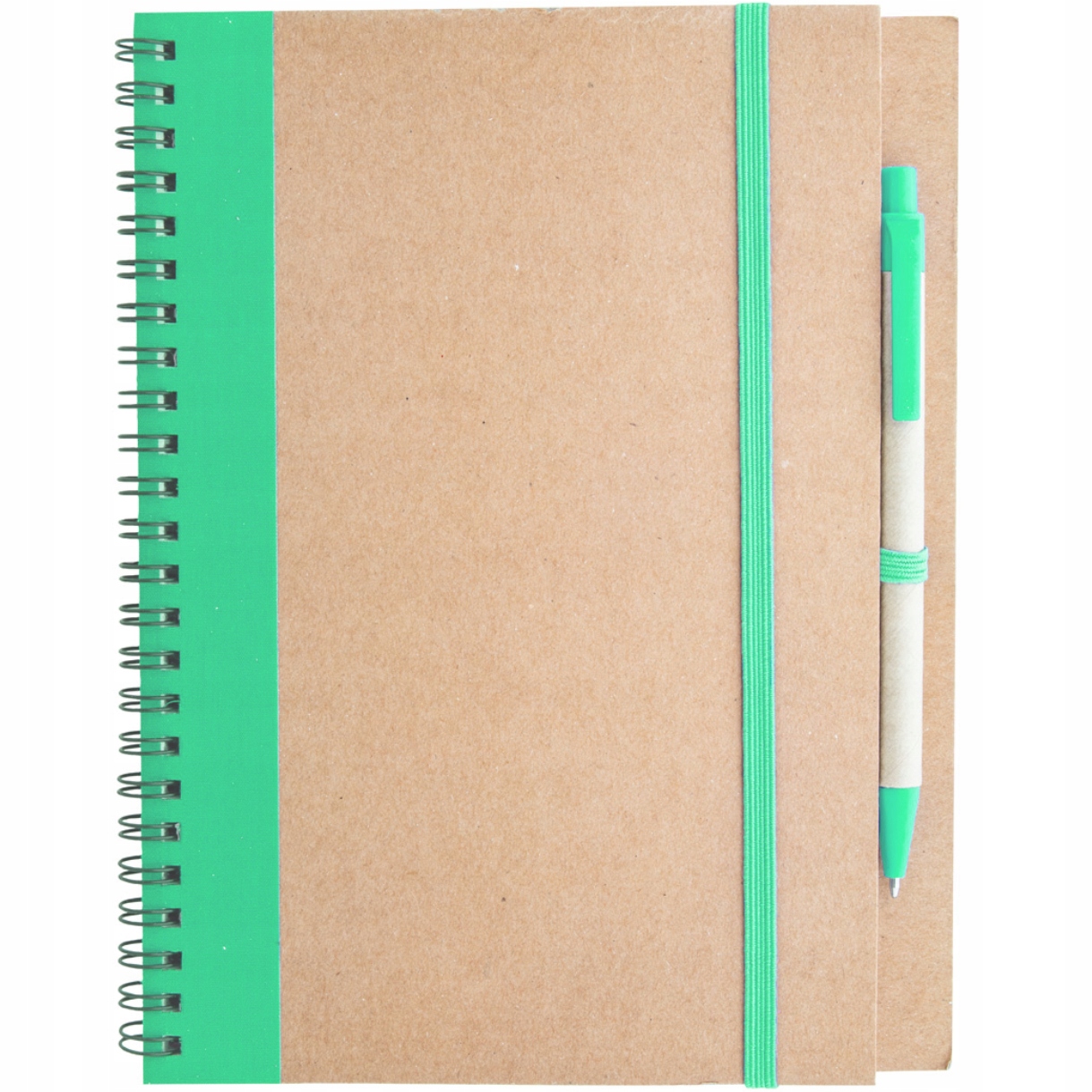 NOTES notatnik SPIRALOWANY A5 z długopisem GŁADKI