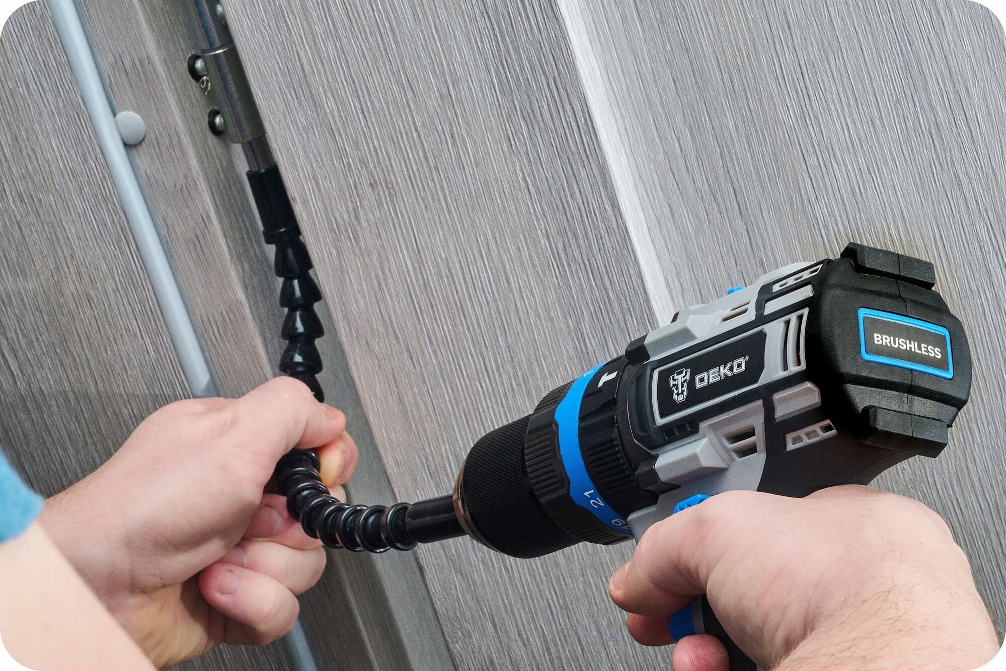 PRZEDŁUŻKA ELASTYCZNA DO BITÓW DO WIERTARKI WKRĘTARKI ADAPTER DEKO Marka Deko