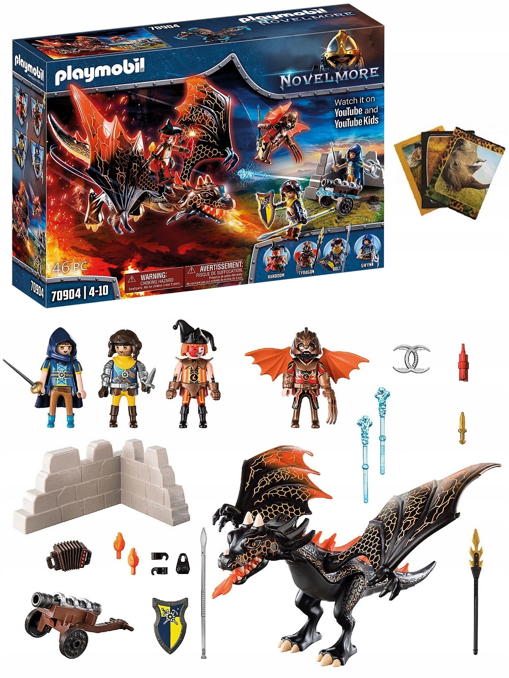 

Playmobil Novelmore Atak smoka 70904