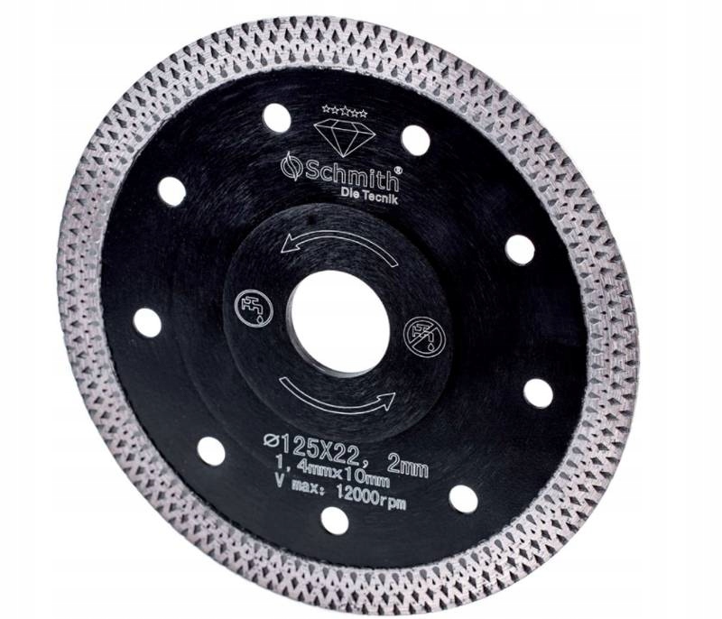 

Tarcza Diamentowa 250x25,4mm Schmith SDSS-05