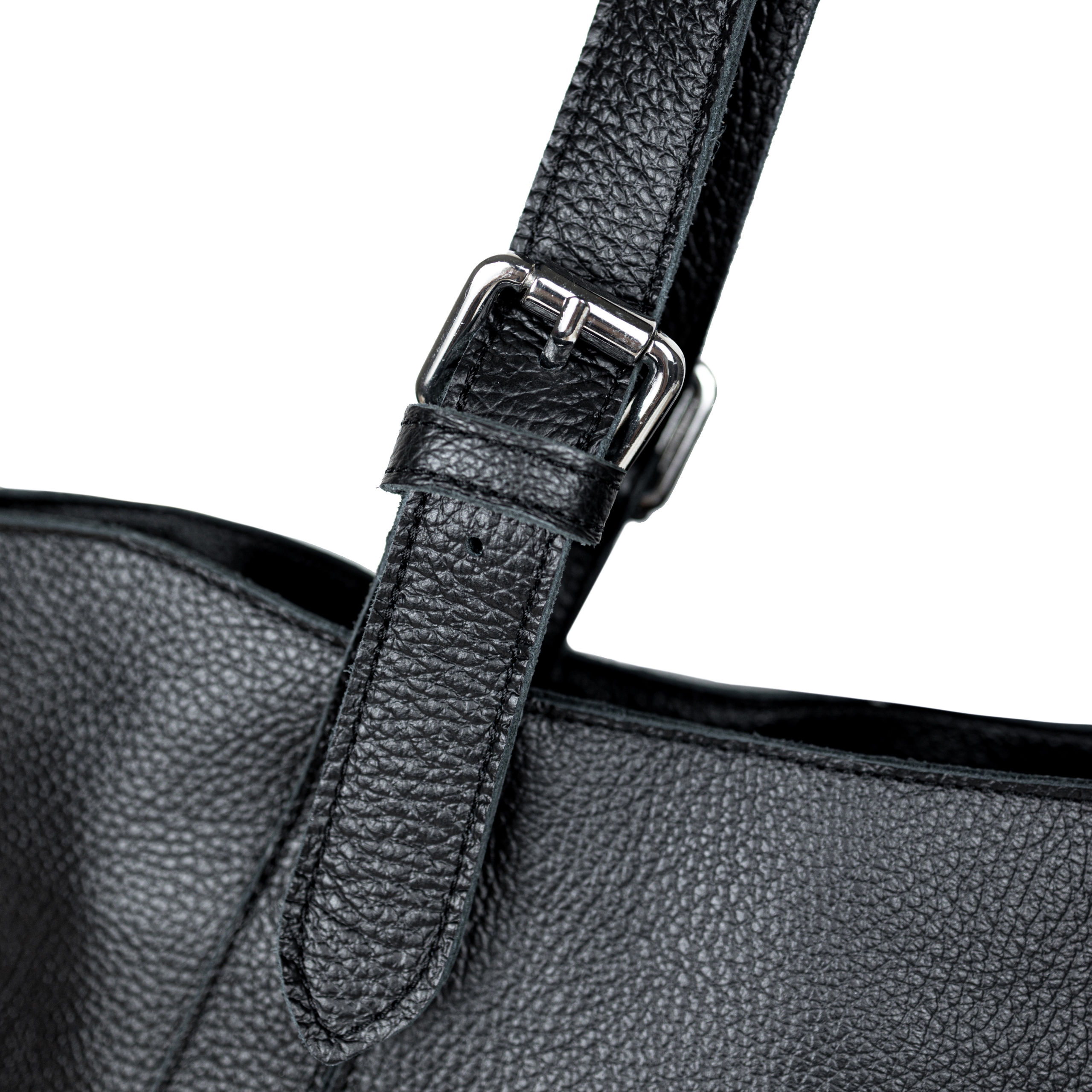 DUŻA TOREBKA DAMSKA SHOPPER TORBA ZE SKÓRY NATURALNEJ Wielkość duża (mieszcząca A4)