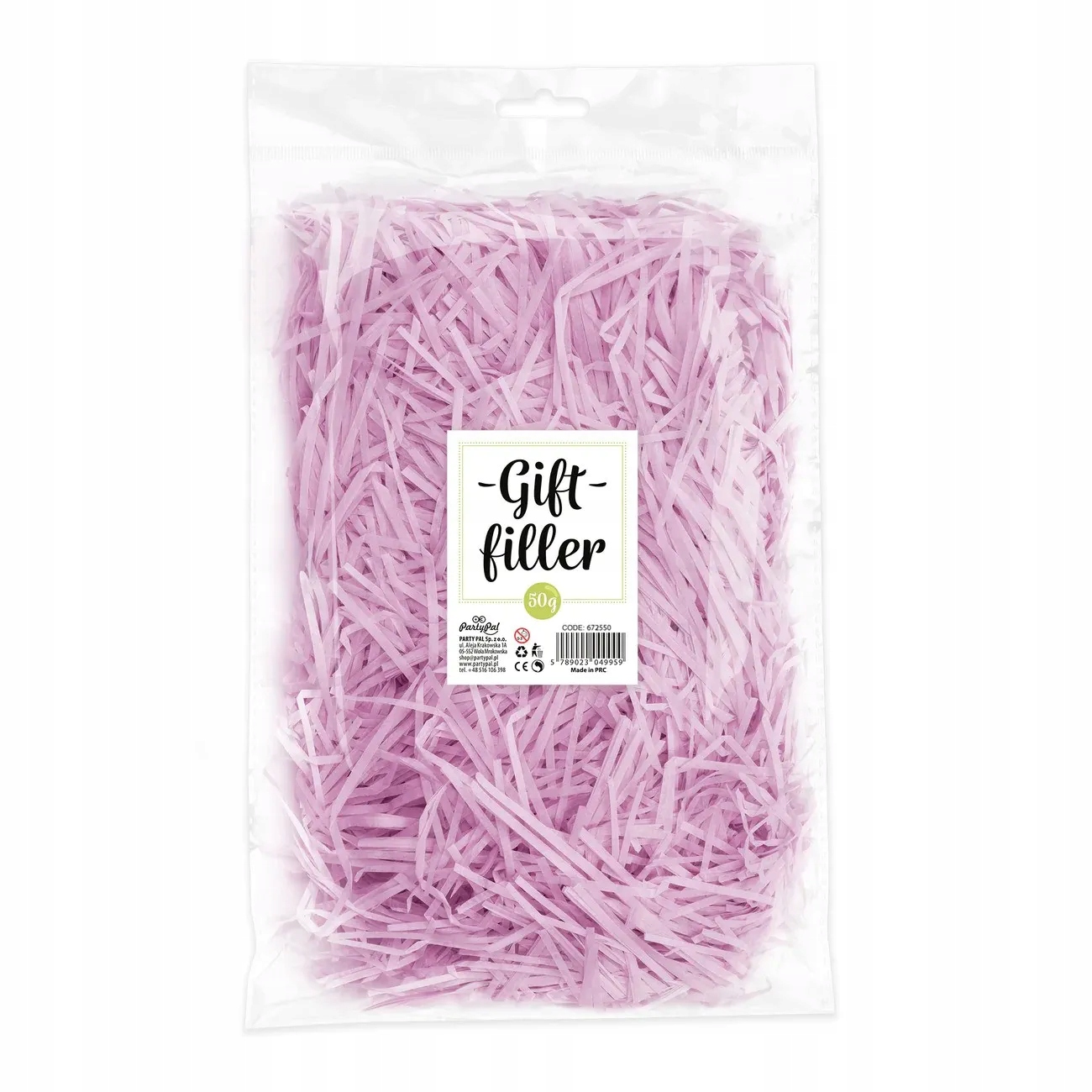 Sianko wypełniacz do prezentów 50 g LILIOWE EAN (GTIN) 5904610100295