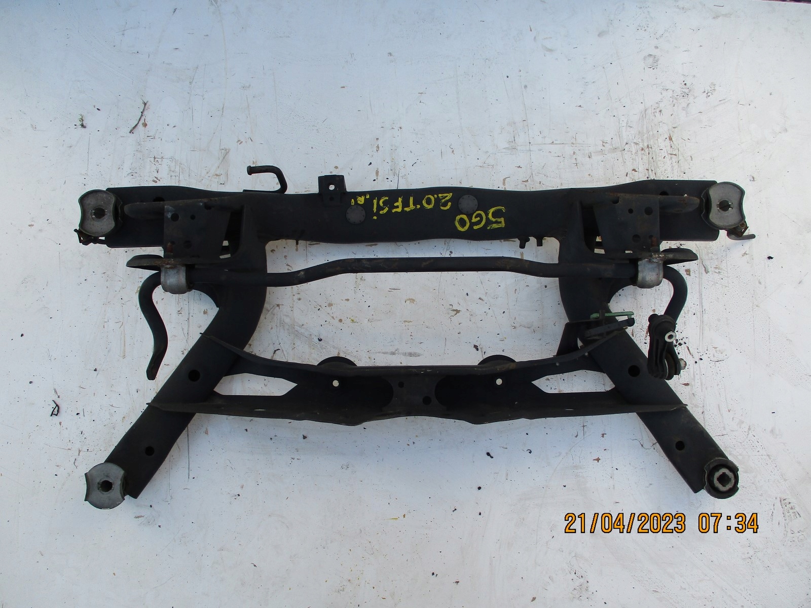 axle beam subframe axle beam rear part VW GOLF 7 5G0 4X4