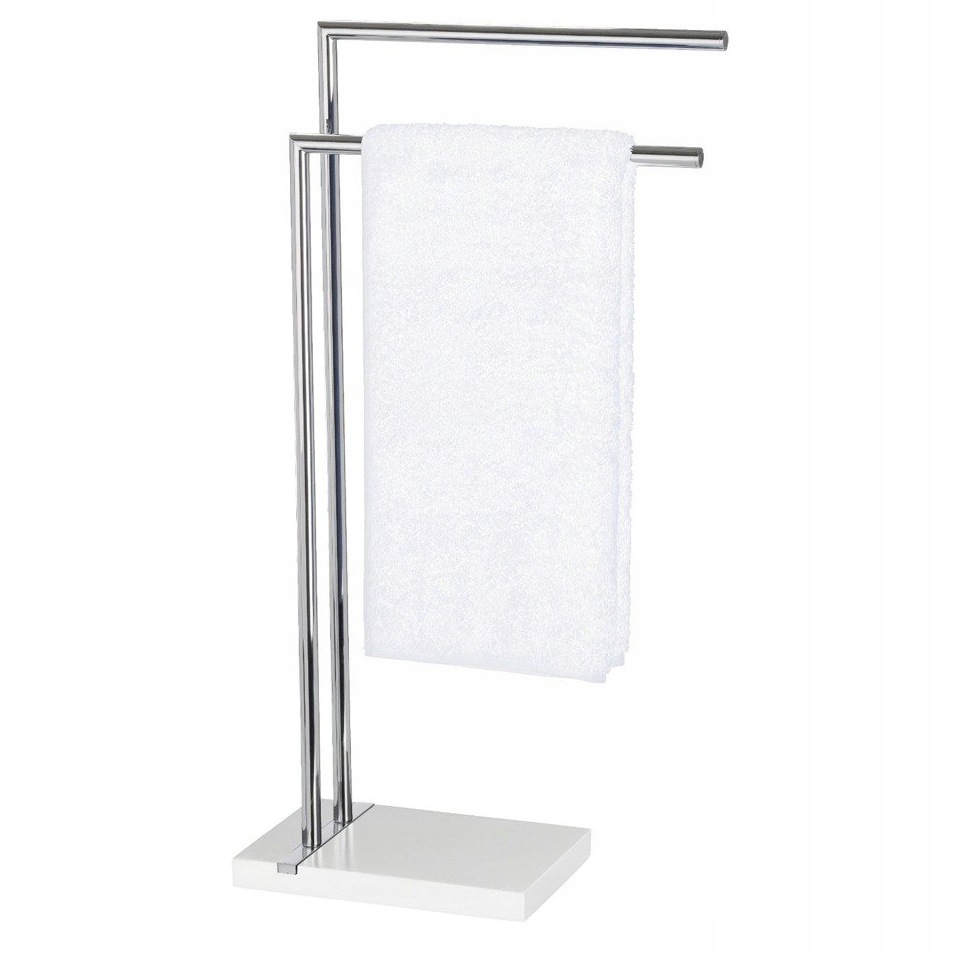 Koupelnový stojanový věšák na ručníky Noble White, Wenko