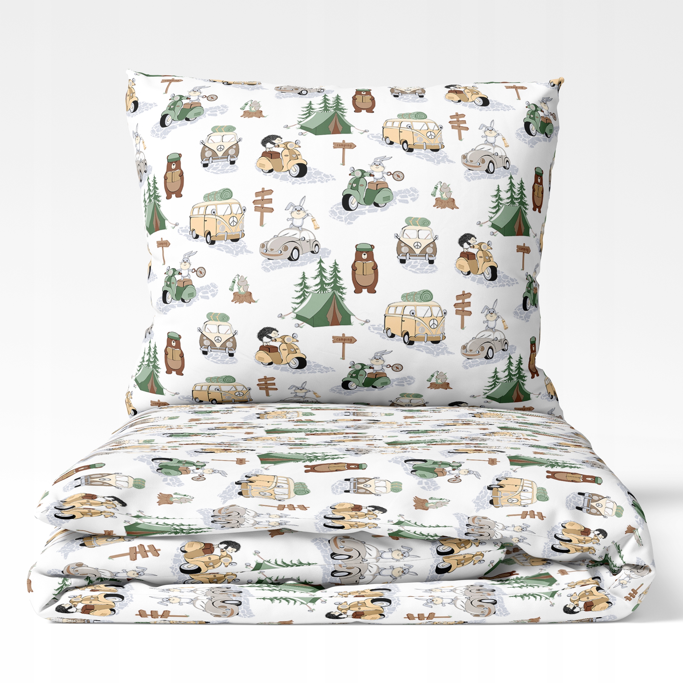 POŚCIEL DO ŁÓŻECZKA 120X60 DZIECIĘCA NIEMOWLĘCA 2 ELEMENTY PRODUKT POLSKI Kod producenta 5905943381122