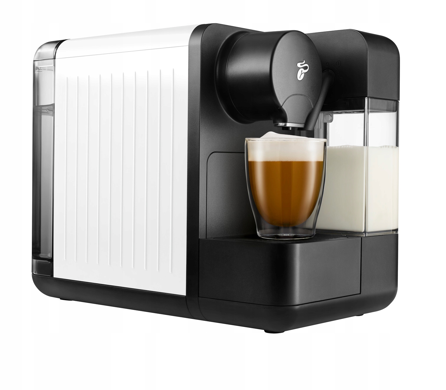Kávovar na kapsuly Tchibo Cafissimo Milk 1350W 1,2L Biely 30 kapsúl
