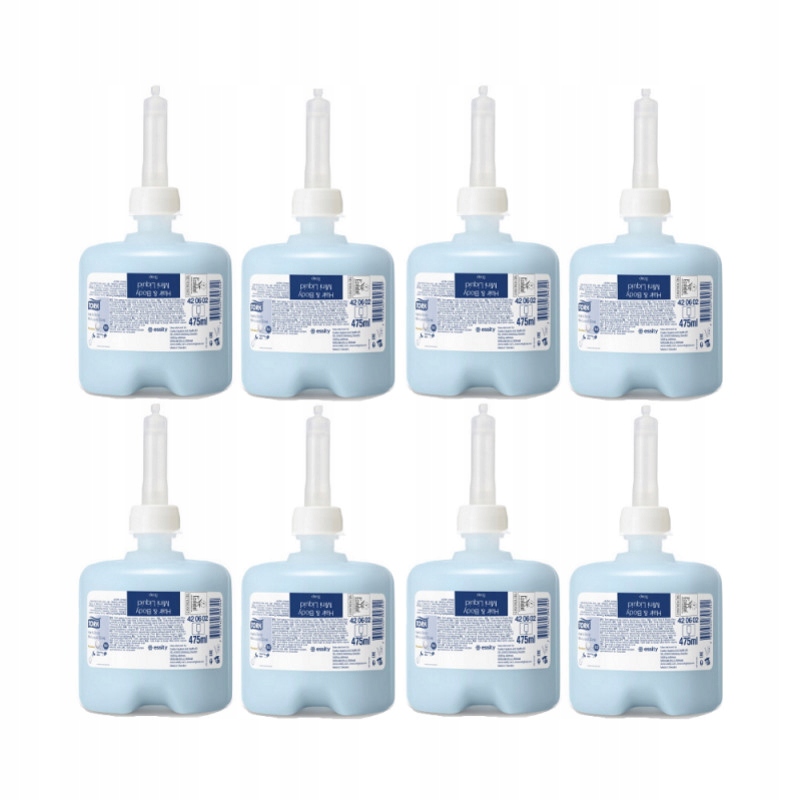 

Tork 420602 Mydło do włosów i ciała S2 475 ml x8